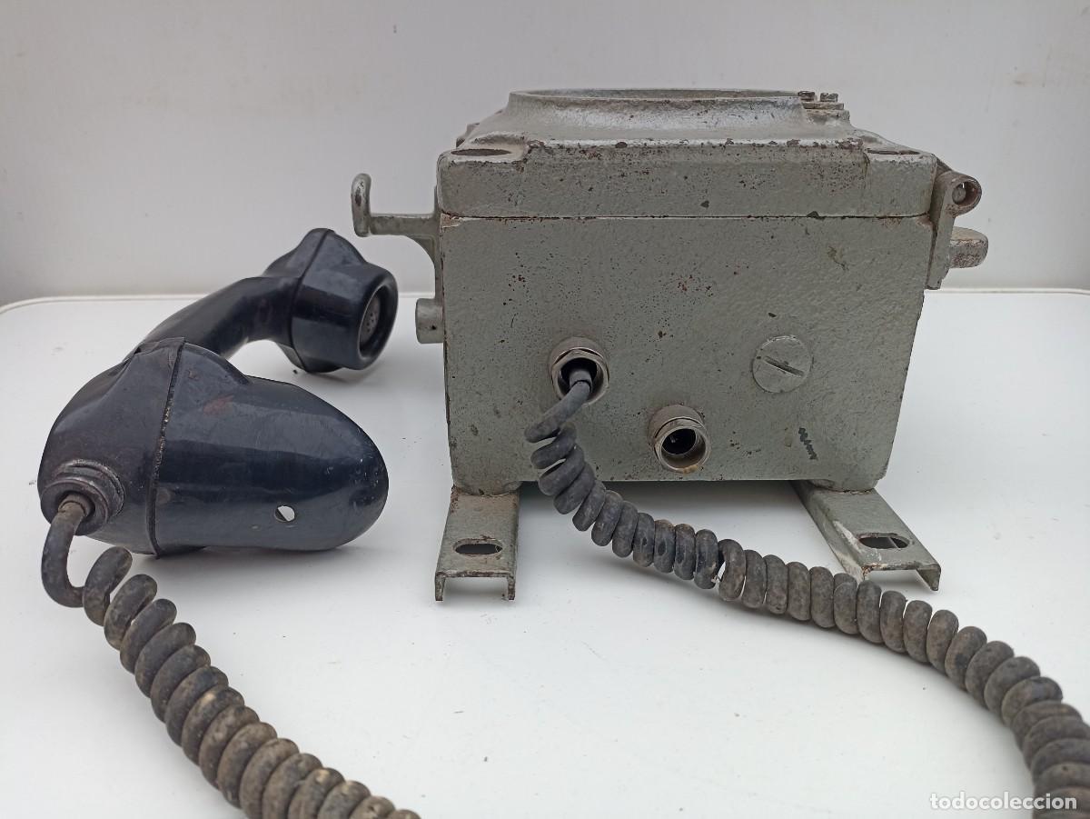 Tel&eacute;fonos: Viejo tel&eacute;fono de mina Funke + Huster - Foto 5