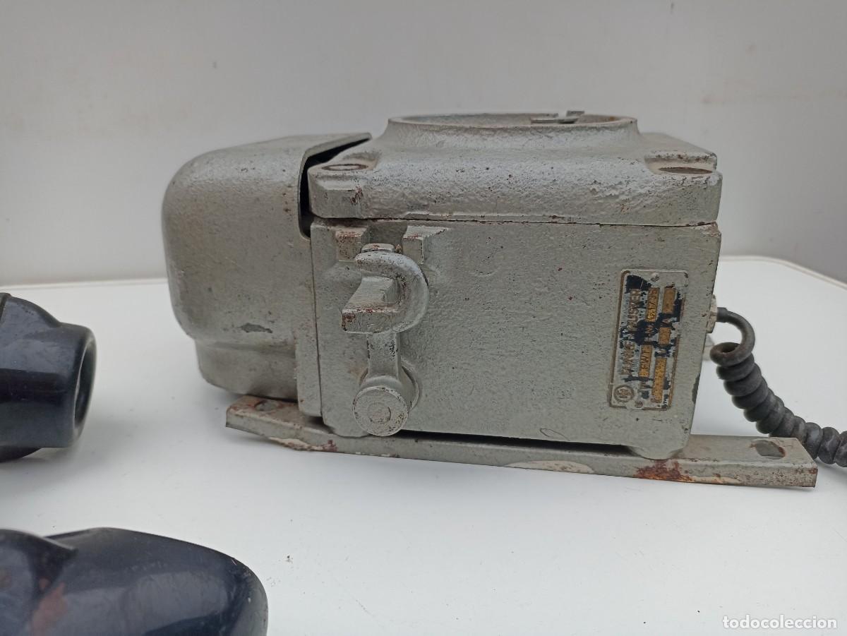 Tel&eacute;fonos: Viejo tel&eacute;fono de mina Funke + Huster - Foto 6