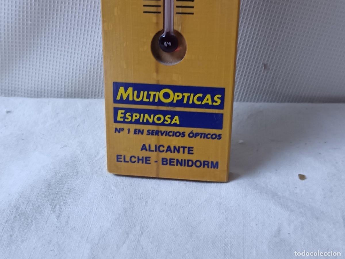 Antig&uuml;edades: Term&oacute;metro con publicidad, Multi&oacute;pticas - Foto 2