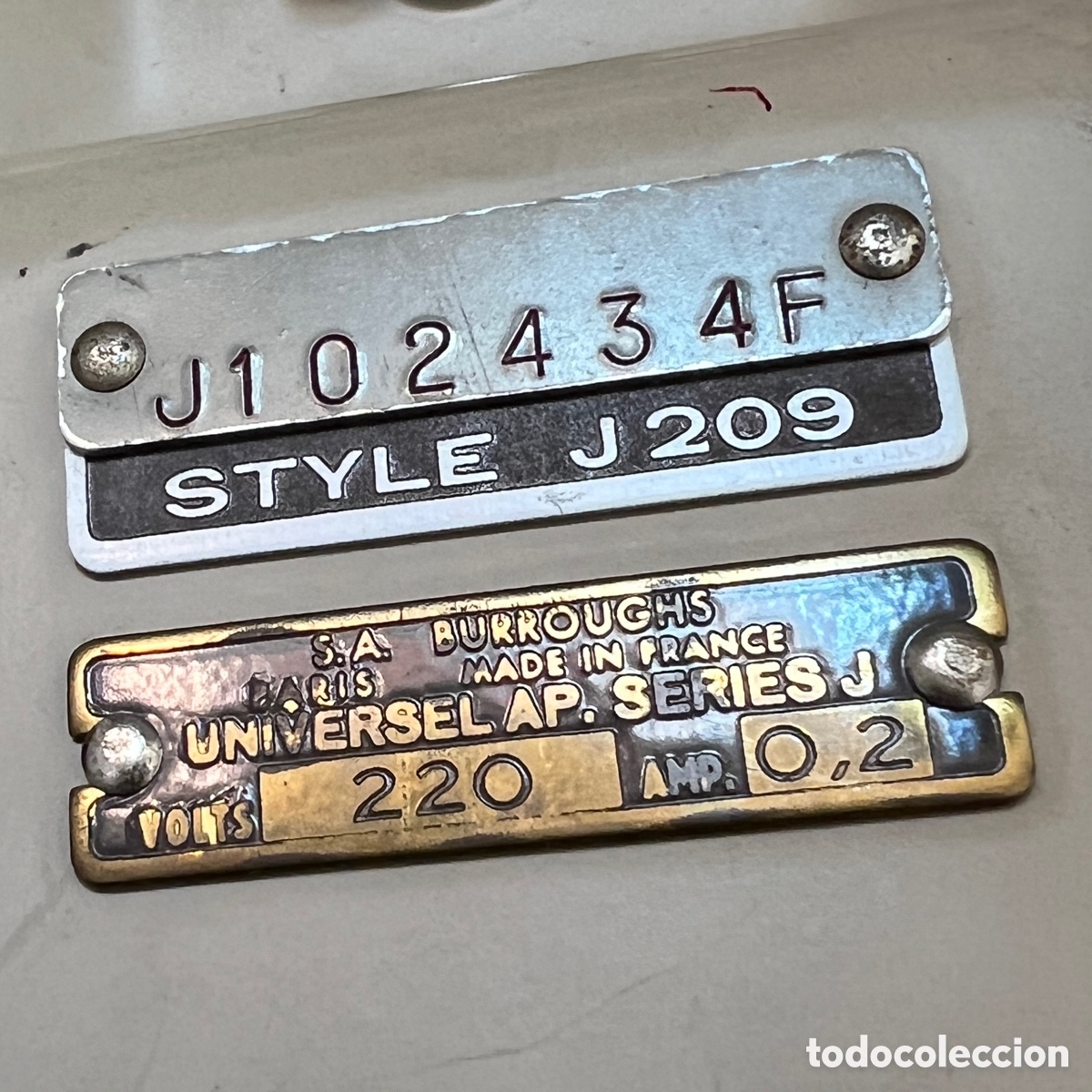 Antig&uuml;edades: Calculadora Burroughs TEN KEY - Foto 10