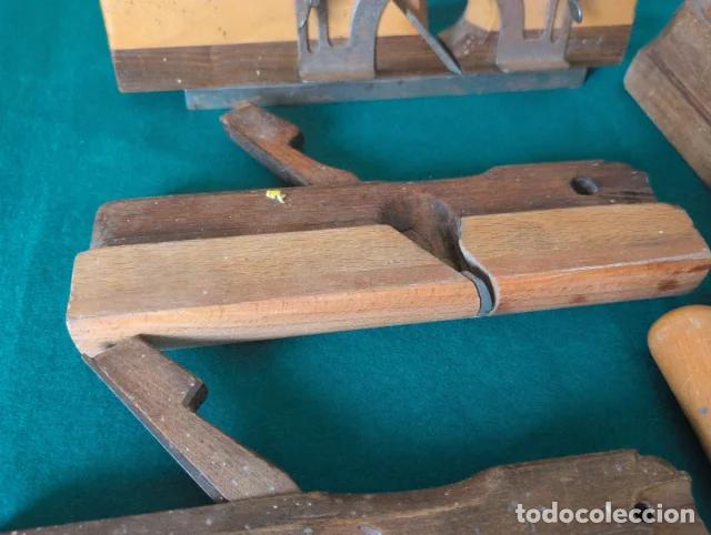 Antig&uuml;edades: Colecci&oacute;n cepillos carpintero Holandeses - Foto 2