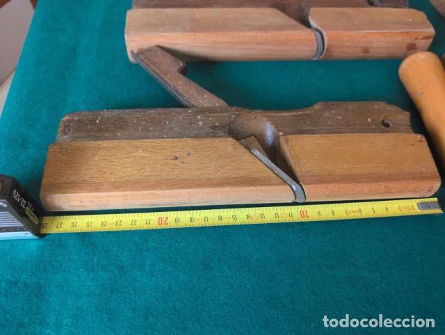 Antig&uuml;edades: Colecci&oacute;n cepillos carpintero Holandeses - Foto 3