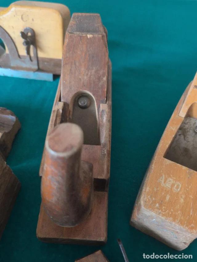 Antig&uuml;edades: Colecci&oacute;n cepillos carpintero Holandeses - Foto 4