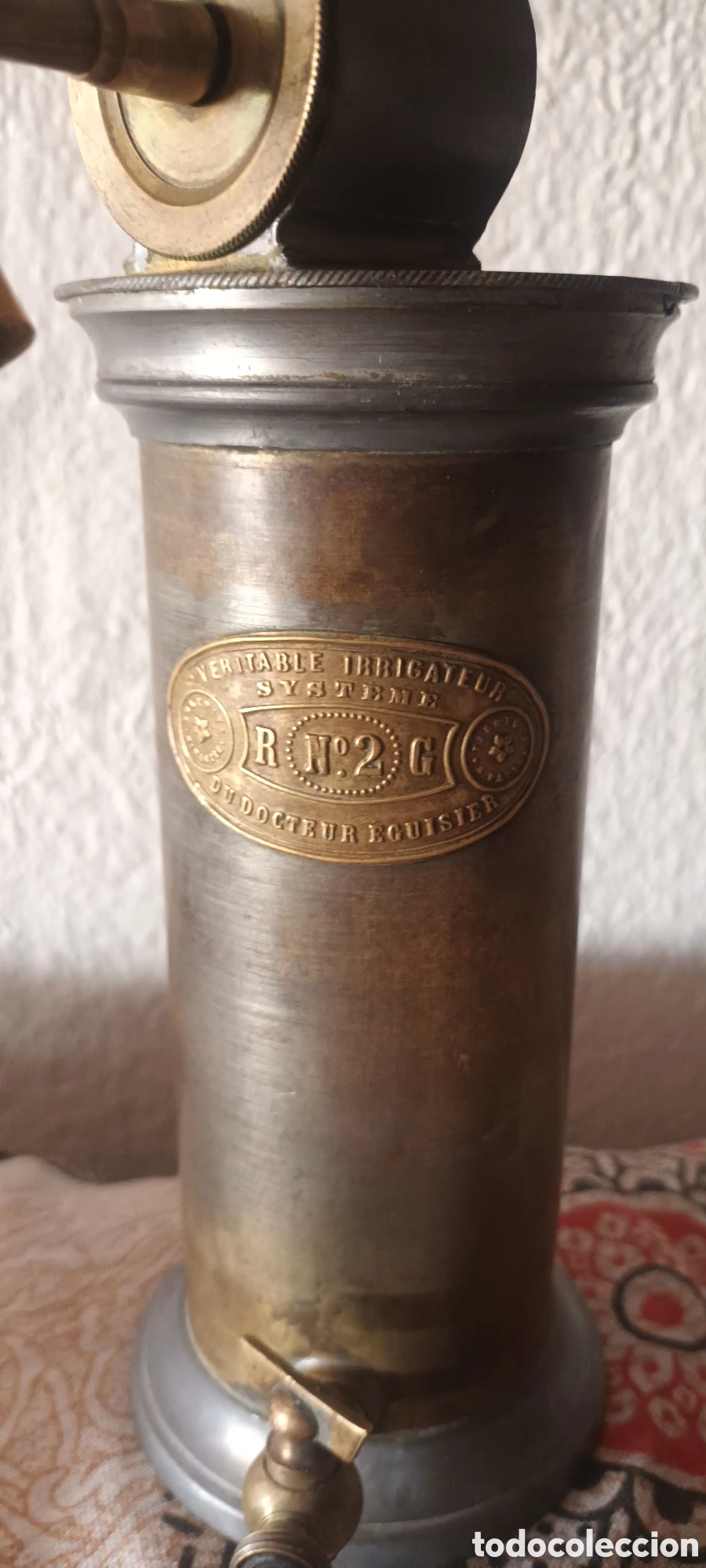 Antig&uuml;edades: Irrigador medico antiguo - Foto 4