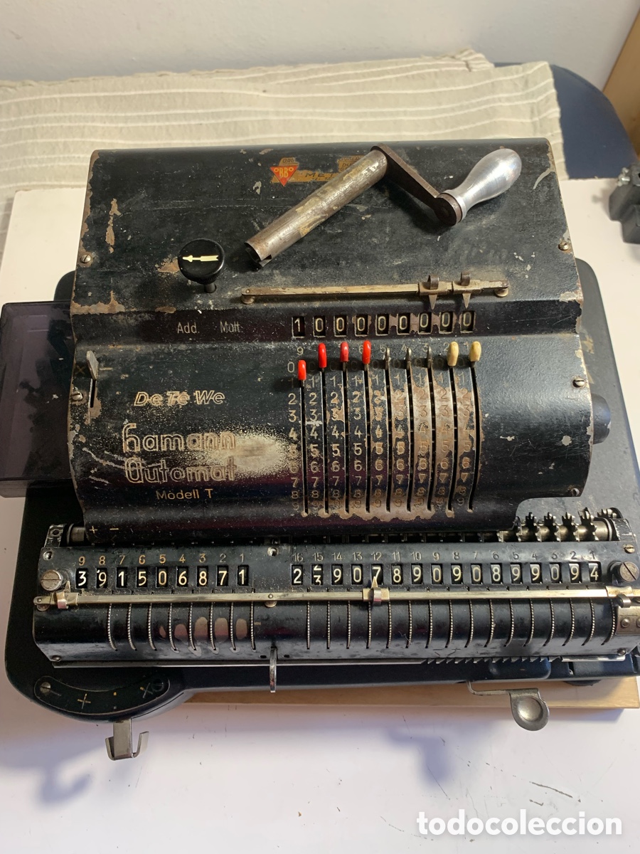 Antig&uuml;edades: Calculadora Hamann Automat