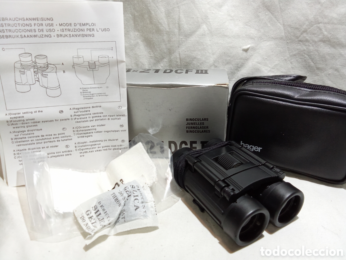 Antiques: BINOCULARES 7x22 DCF III EN CAJA