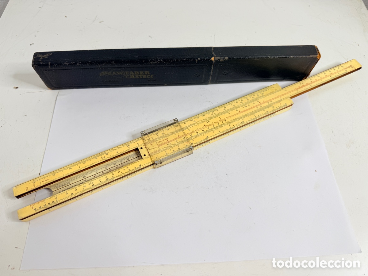 Antig&uuml;edades: Faber Castell Electro 1/93 Regla T&eacute;cnica