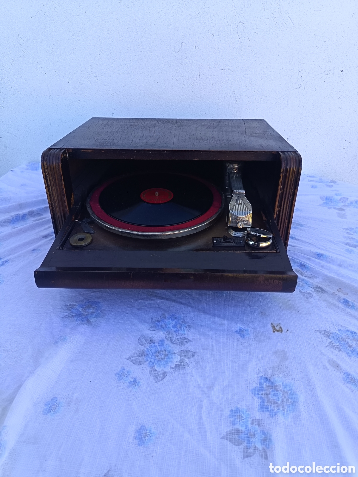 Antig&uuml;edades: Gram&oacute;fono reproductor de 78 rpm , dual -e200 a