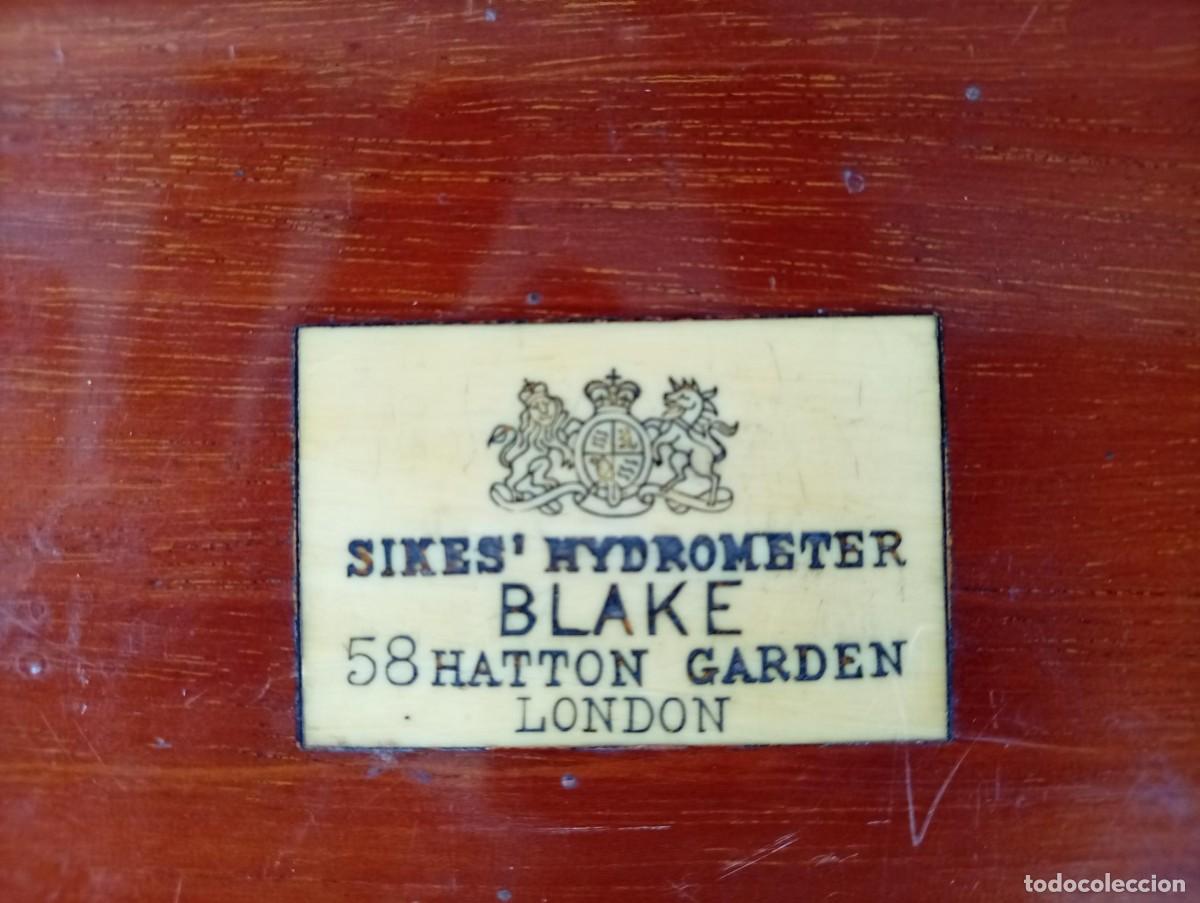 Antiguidades: Hidr&oacute;metro Sikes Blake Ingl&eacute;s