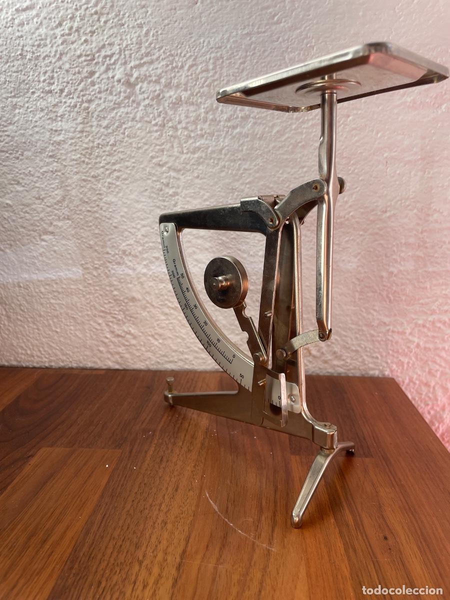 Antig&uuml;edades: B&aacute;scula de precisi&oacute;n para cartas - Foto 2