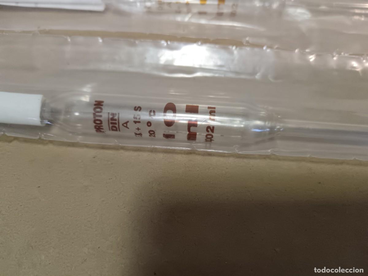Antig&uuml;edades: LOTE DE UTENSILIOS DE LABORATORIO. PIPETAS - Foto 4