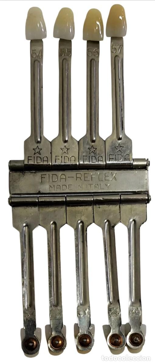 Antig&uuml;edades: GUIA DE COLORES DE DIENTES PORCELANA ANTIGUA FIDA REFLEX MADE IN ITALY DENTISTA ITALIANA