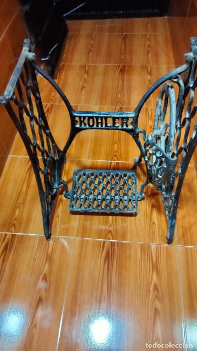 Antig&uuml;edades: PIE DE MAQUINA DE COSER ROHLER