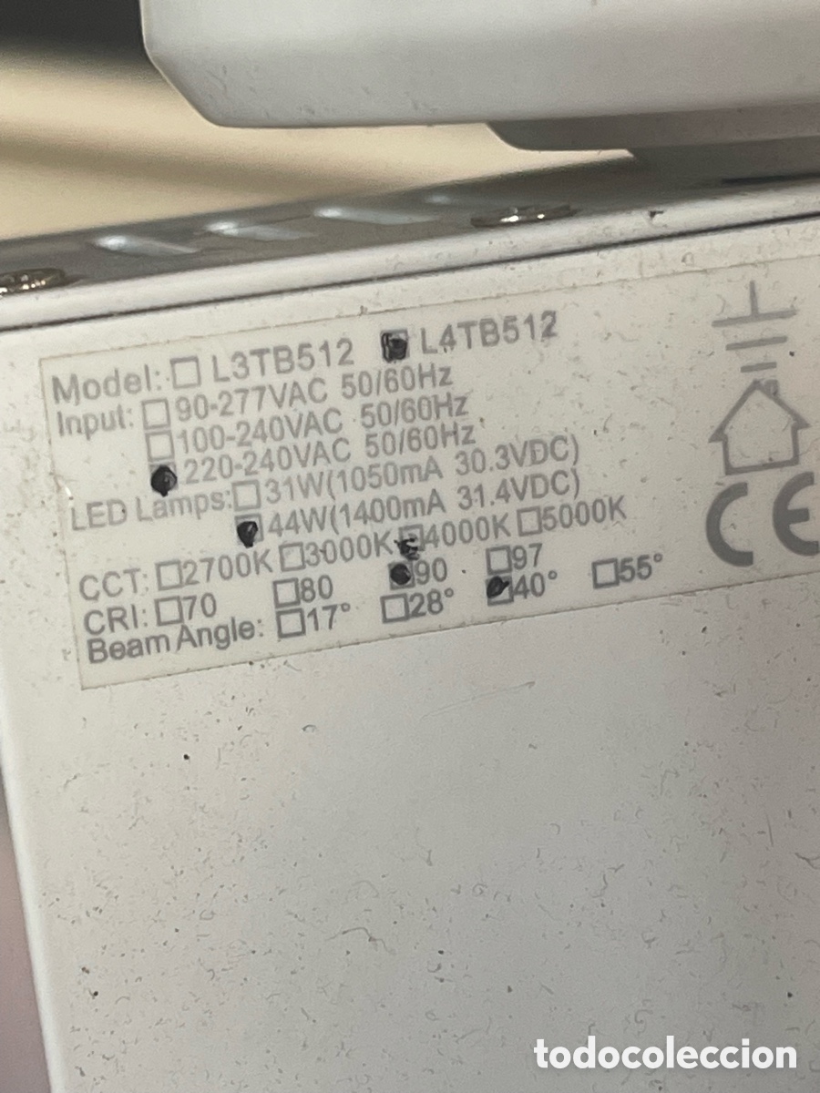 Antig&uuml;edades: Foco proyector LED orientable profesional 44W 4000K - Foto 5