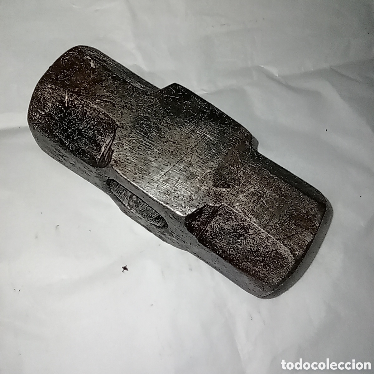 Antig&uuml;edades: MARTILLO DE FORJAR GRANDE - Foto 4