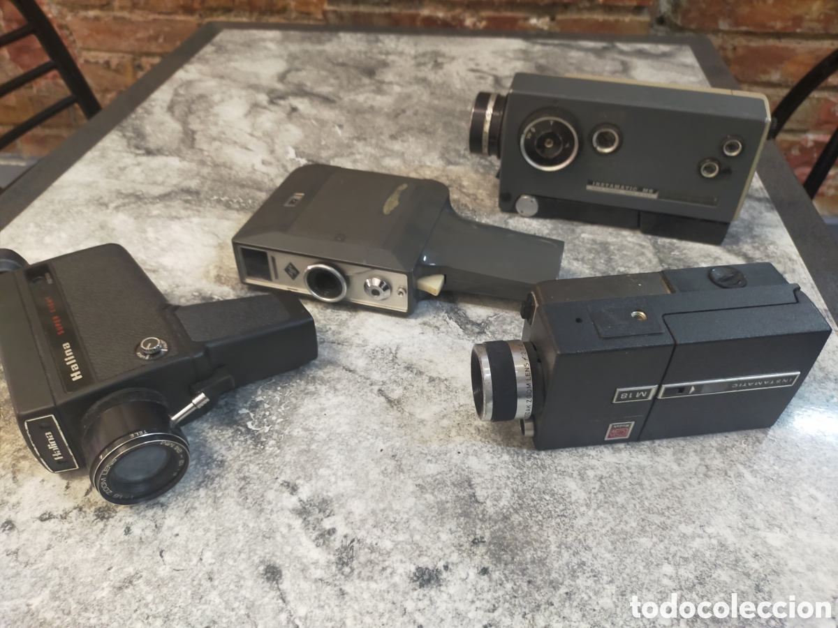 Antig&uuml;edades: 4 C&aacute;maras de Video Halina y Kodak - Foto 6