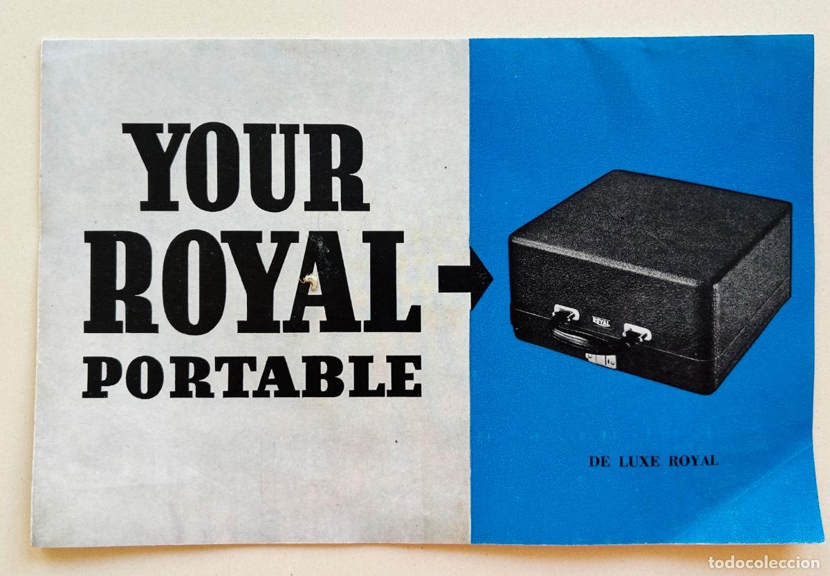 Antig&uuml;edades: Cat&aacute;logo Royal (M&aacute;quina de escribir port&aacute;til) - Your Royal portable - A&ntilde;o 1946