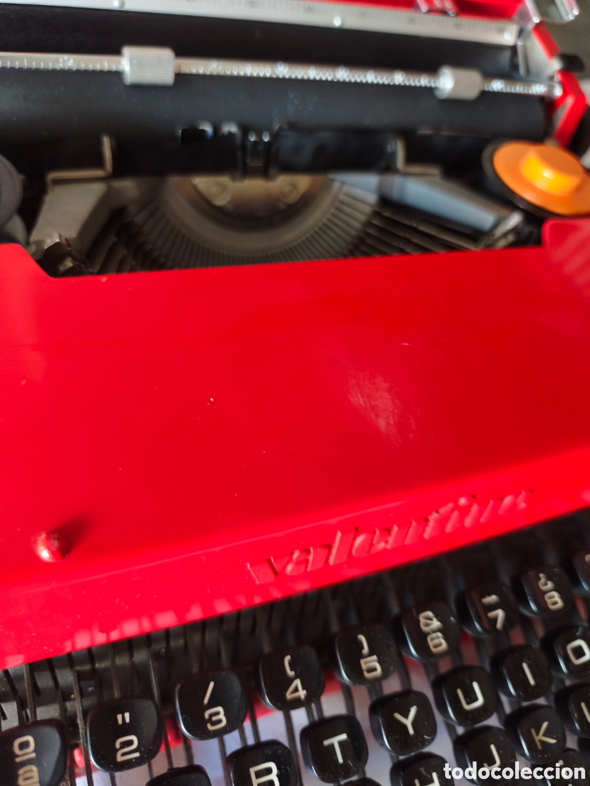 Antig&uuml;edades: Olivetti Valentine roja 1969 - Foto 3