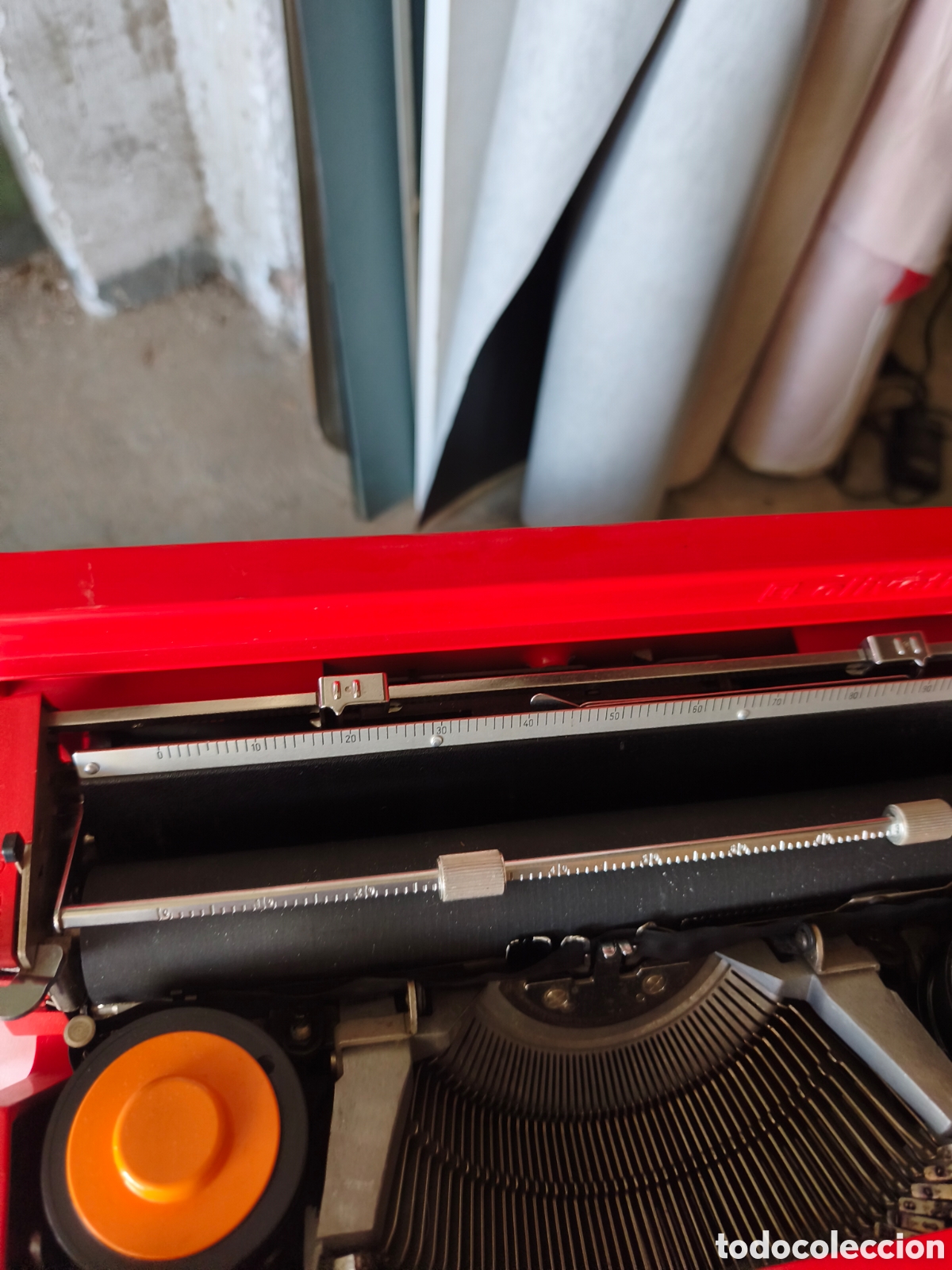 Antig&uuml;edades: Olivetti Valentine roja 1969 - Foto 4