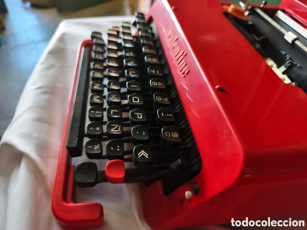 Antig&uuml;edades: Olivetti Valentine roja 1969 - Foto 7