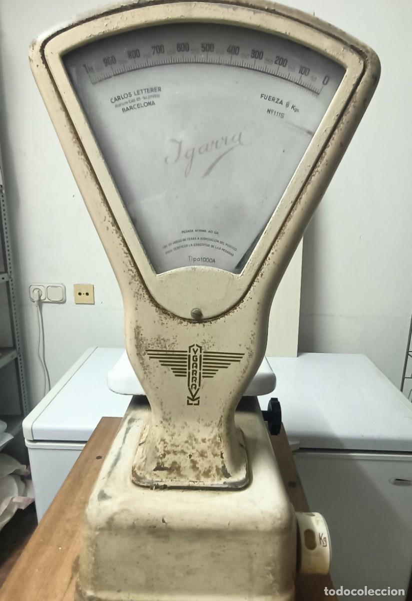 Antig&uuml;edades: Balanza de plato antigua