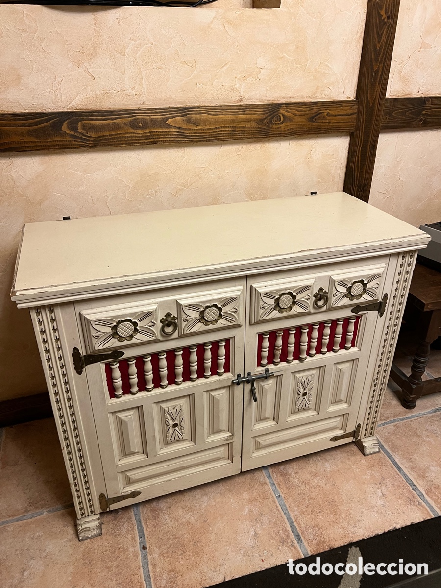 Antig&uuml;edades: Mueble m&aacute;quina de coser Singer antigua a pedal (sin m&aacute;quina) Ideal decoraci&oacute;n o restauraci&oacute;n