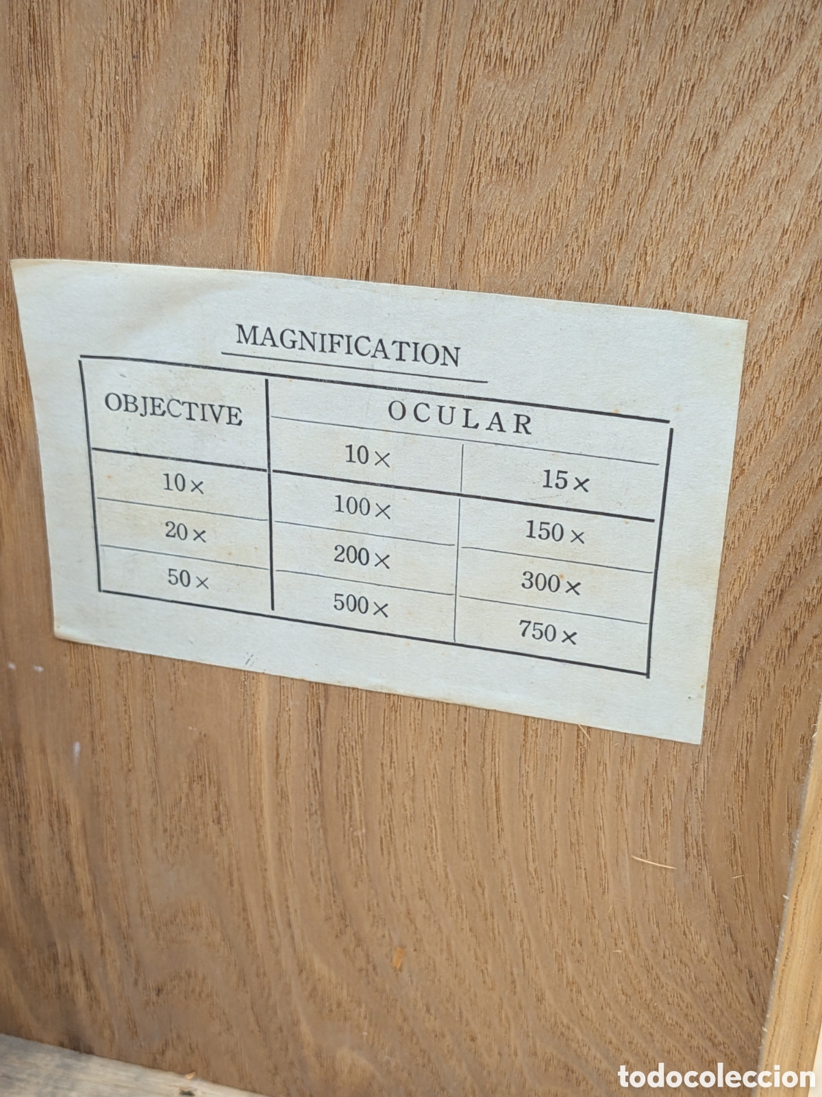 Antig&uuml;edades: MICROSCOPIO ROSN 100X-750 COLECCI&Oacute;N - Foto 7