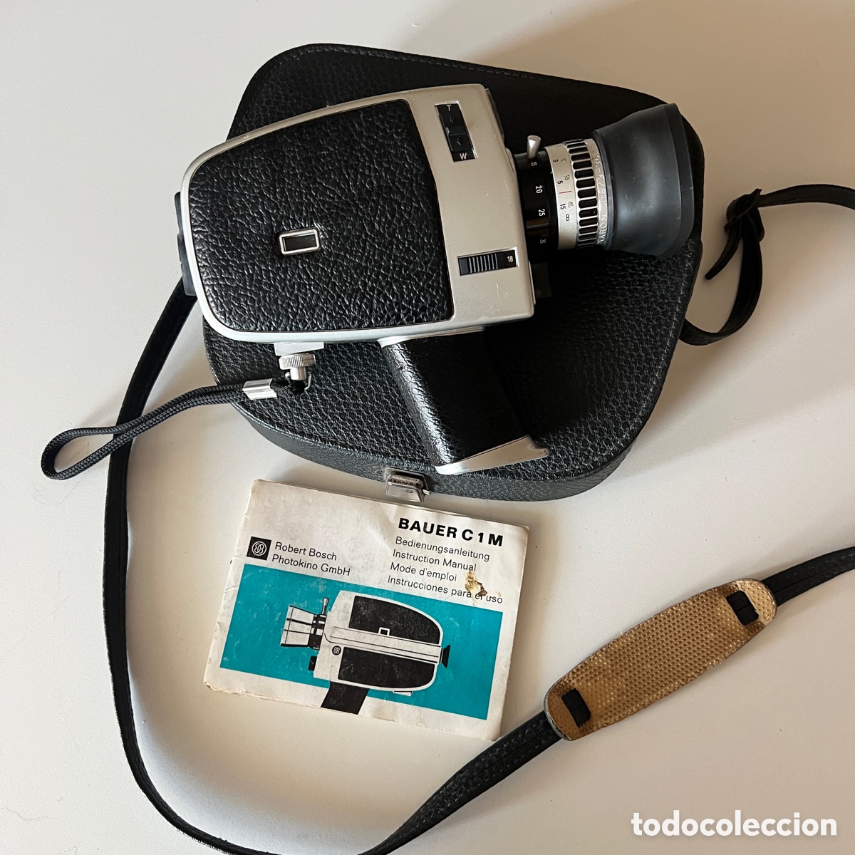 Antiguidades: C&aacute;mara S&uacute;per 8 Bauer C1M