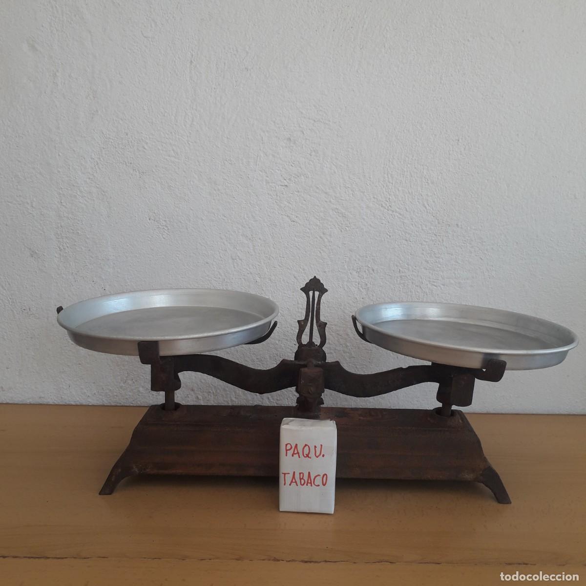Antig&uuml;edades: BALANZA ANTIGUA 10 KILOS - Foto 2