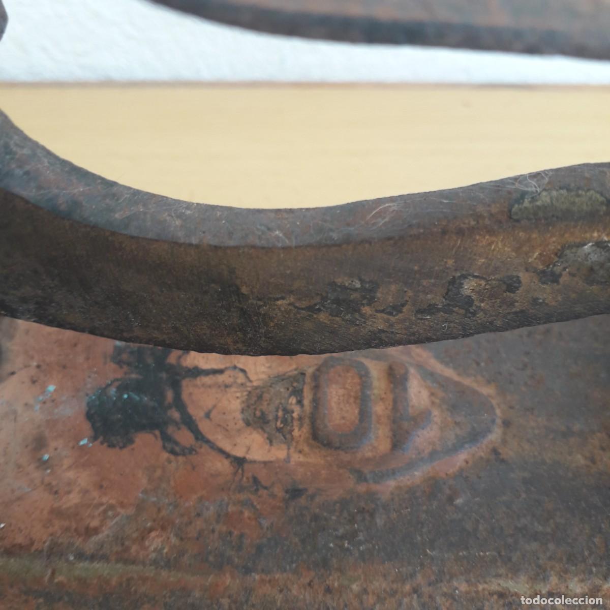 Antig&uuml;edades: BALANZA ANTIGUA 10 KILOS - Foto 6