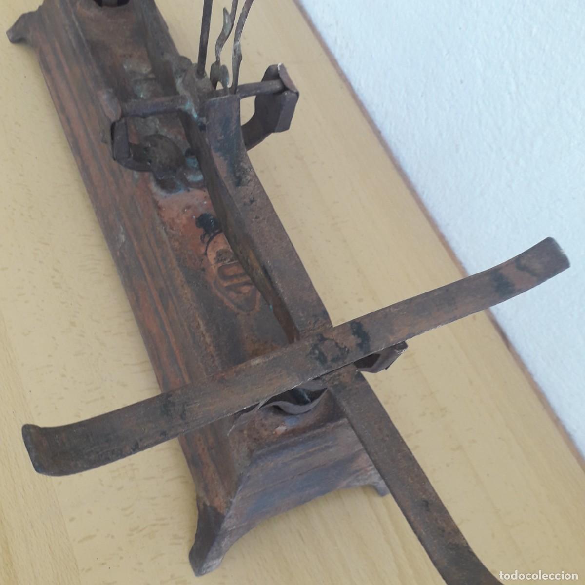 Antig&uuml;edades: BALANZA ANTIGUA 10 KILOS - Foto 7