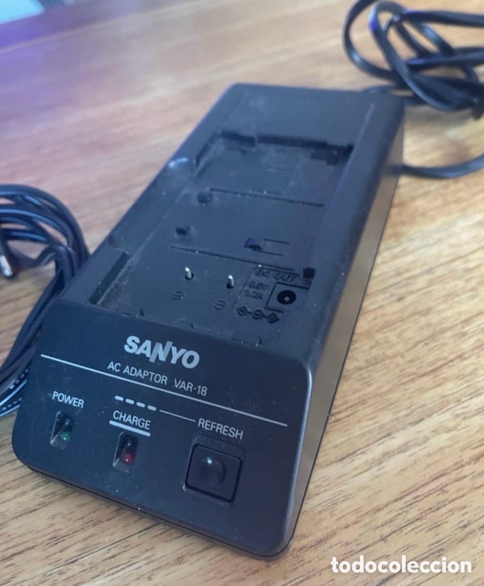Antig&uuml;edades: Videoc&aacute;mara Sanyo Video8 Vintage + Accesorios - Foto 7