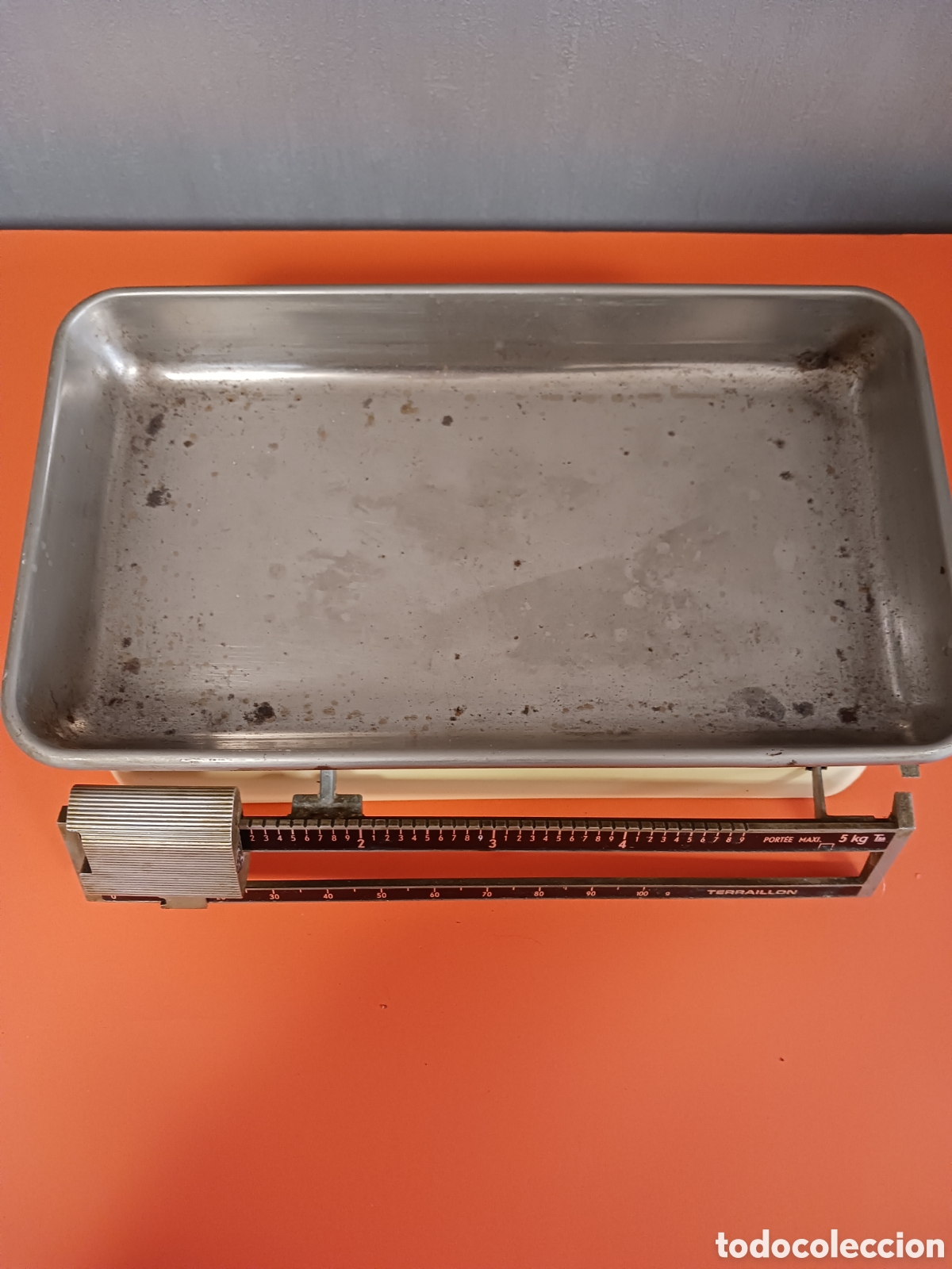 Antig&uuml;edades: Balanza antigua de cocina francesa. - Foto 3