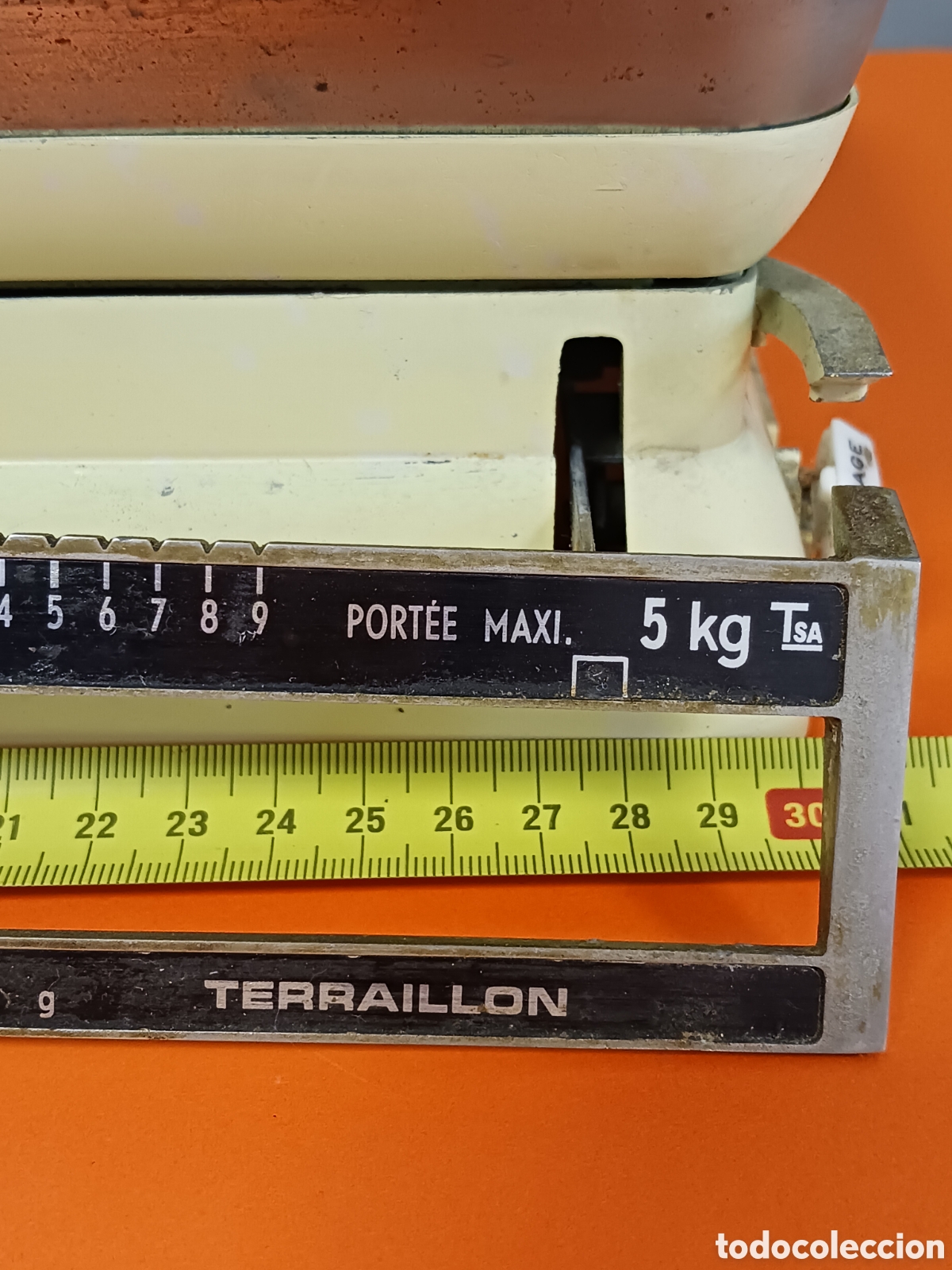 Antig&uuml;edades: Balanza antigua de cocina francesa. - Foto 14