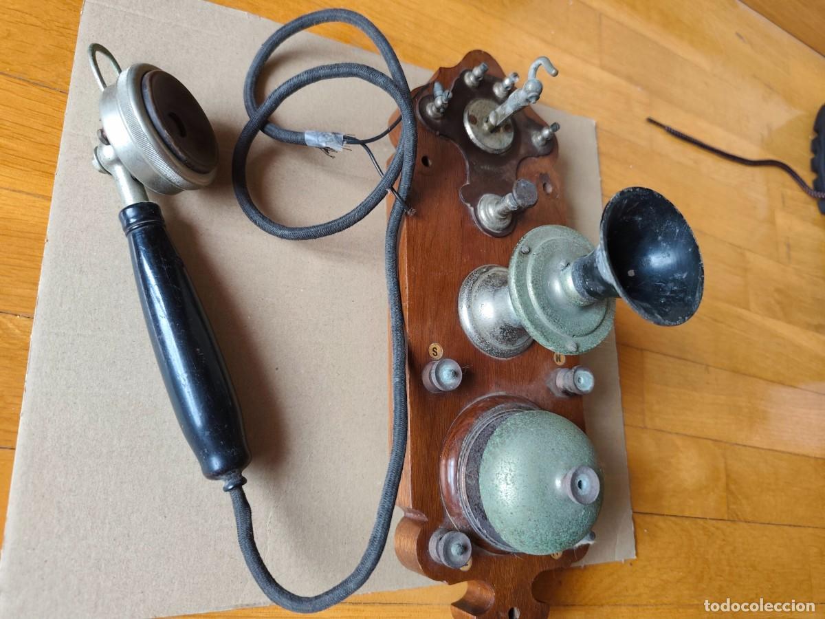 Telefone: TEL&Eacute;FONO ANTIGUO, no se fecha, quiz&aacute; primera d&eacute;cada 1900