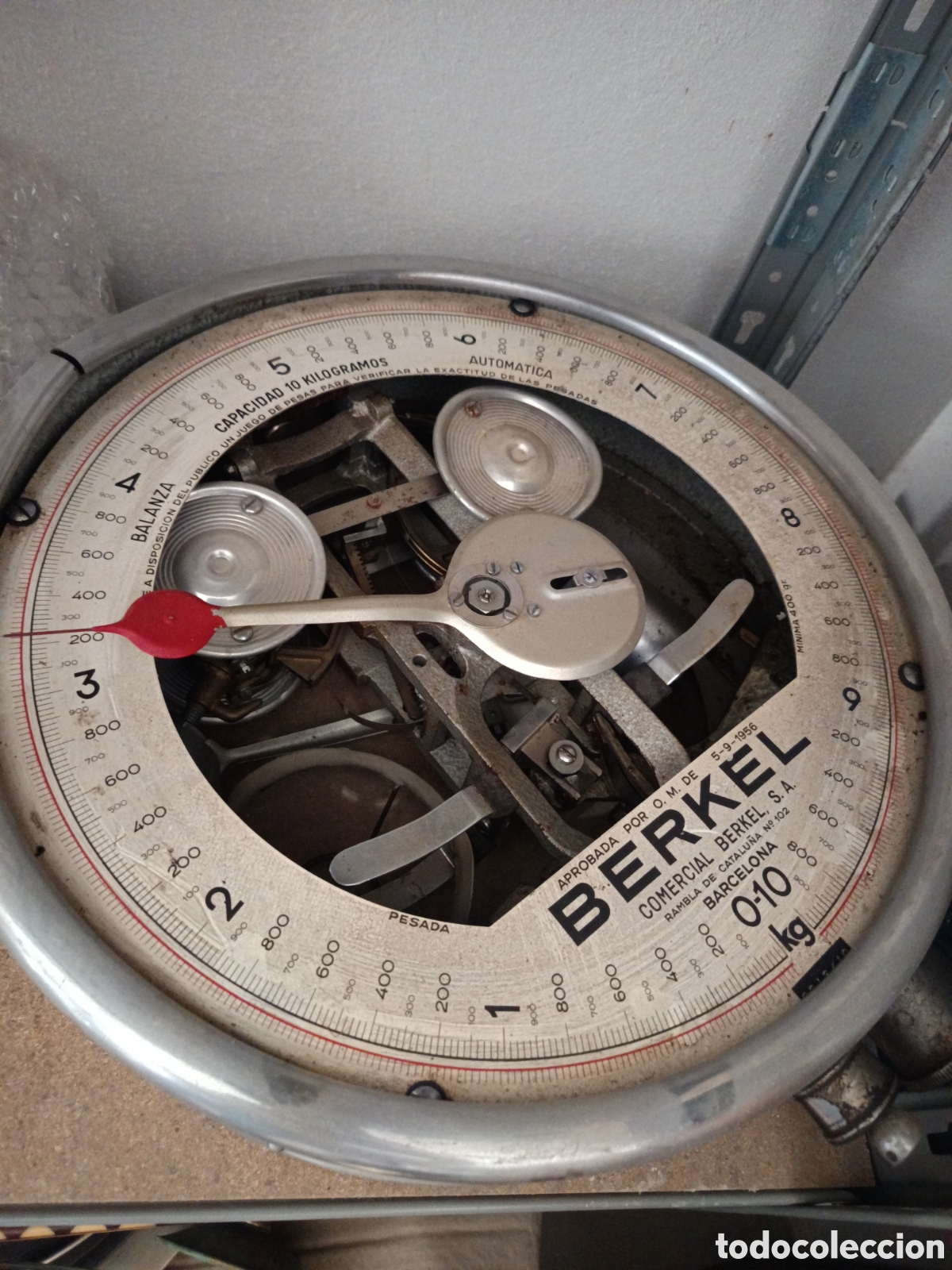 Antig&uuml;edades: Bascula Berkel peso balanza