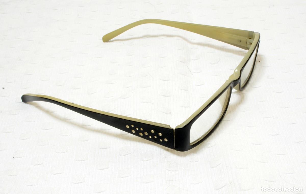 Antig&uuml;edades: GAFAS VINTAGE, PEQUE&Ntilde;OS BRILLANTES EN PATILLAS