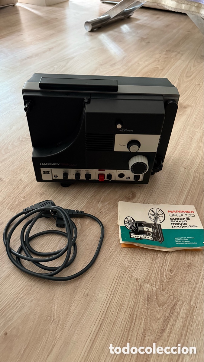 Antig&uuml;edades: Proyector Super 8 Sonoro Hanimex SR9000 (Nuevo a estrenar)