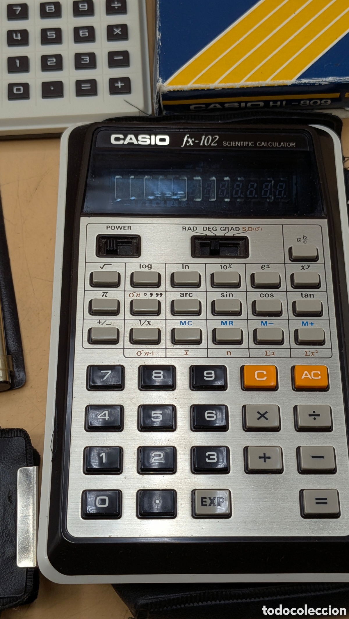 Antig&uuml;edades: LOTE CASIO CALCULADORAS CIENTIFICAS COLECCI&Oacute;N - Foto 15