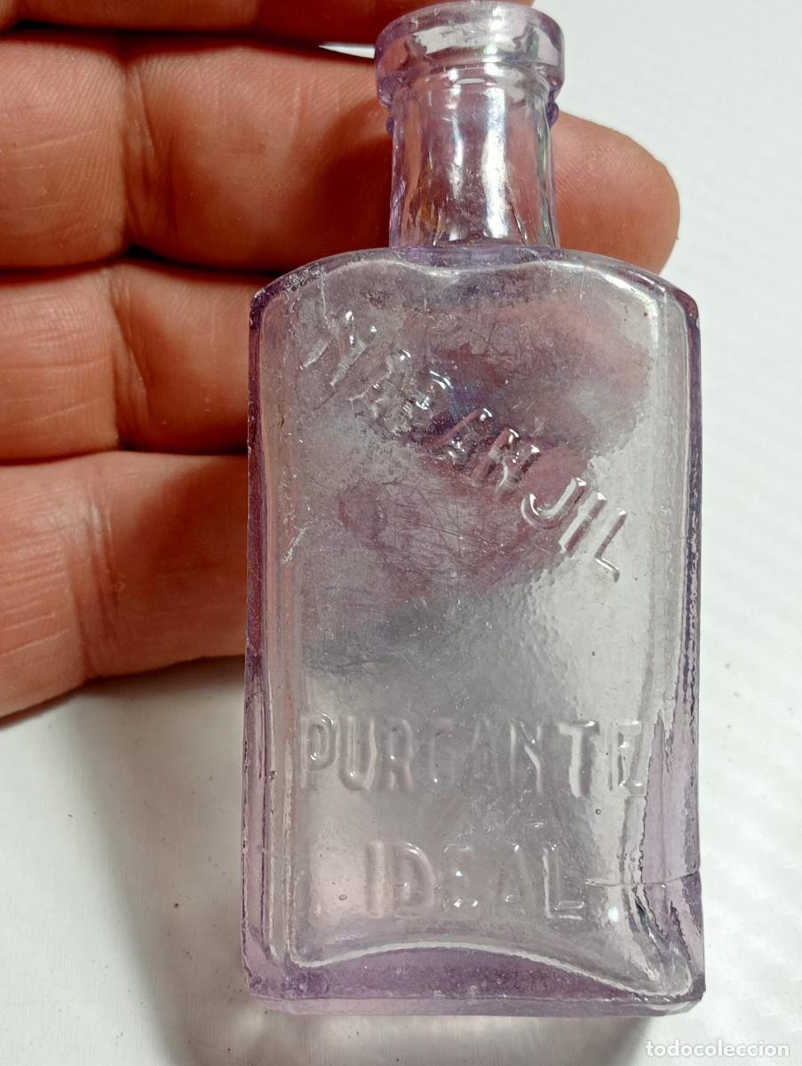 Antig&uuml;edades: FRASCO MEDICAMENTO ANTIGUO NARANJIL PURGANTE IDEAL LABORATORIO BOTICA, MEDICINA,
