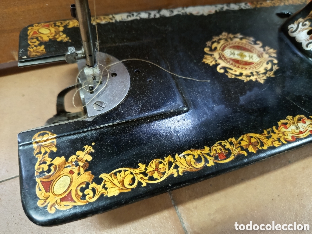 Antig&uuml;edades: Maquina de coser Wertheim R&aacute;pida - Foto 2