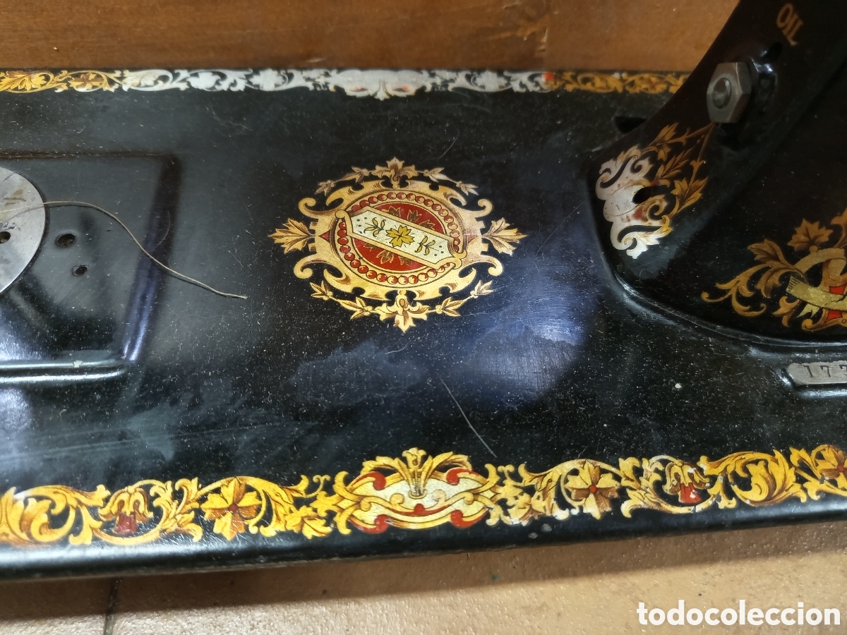 Antig&uuml;edades: Maquina de coser Wertheim R&aacute;pida - Foto 3