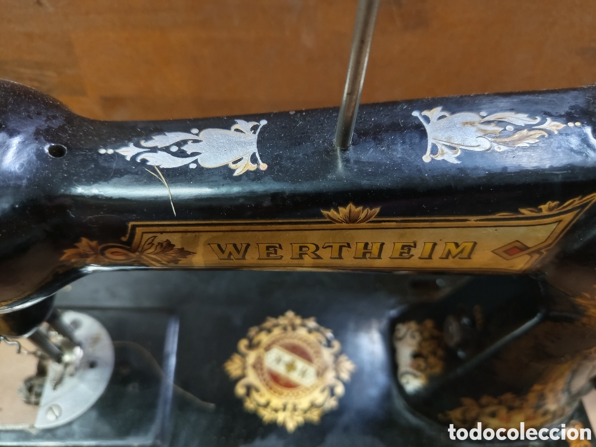 Antig&uuml;edades: Maquina de coser Wertheim R&aacute;pida - Foto 5
