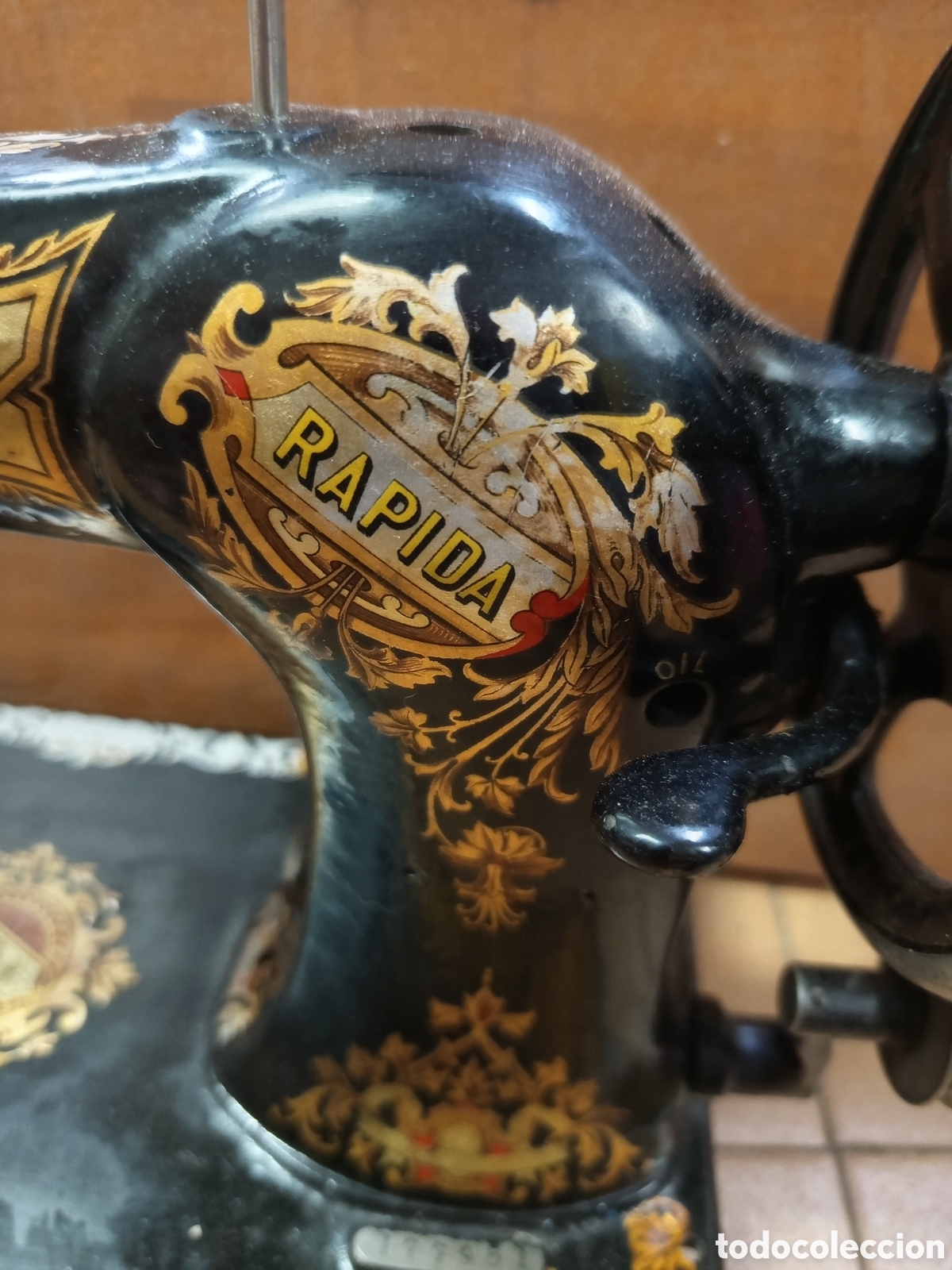 Antig&uuml;edades: Maquina de coser Wertheim R&aacute;pida - Foto 6