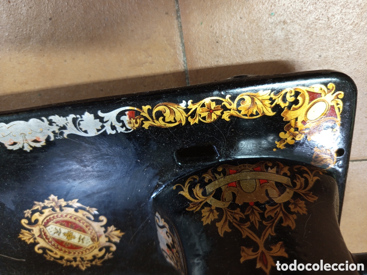 Antig&uuml;edades: Maquina de coser Wertheim R&aacute;pida - Foto 8
