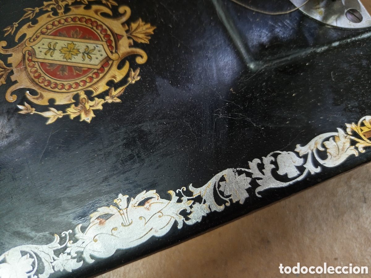 Antig&uuml;edades: Maquina de coser Wertheim R&aacute;pida - Foto 9