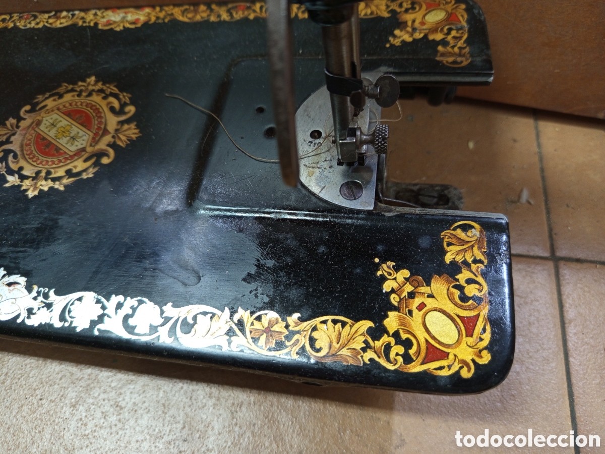 Antig&uuml;edades: Maquina de coser Wertheim R&aacute;pida - Foto 10