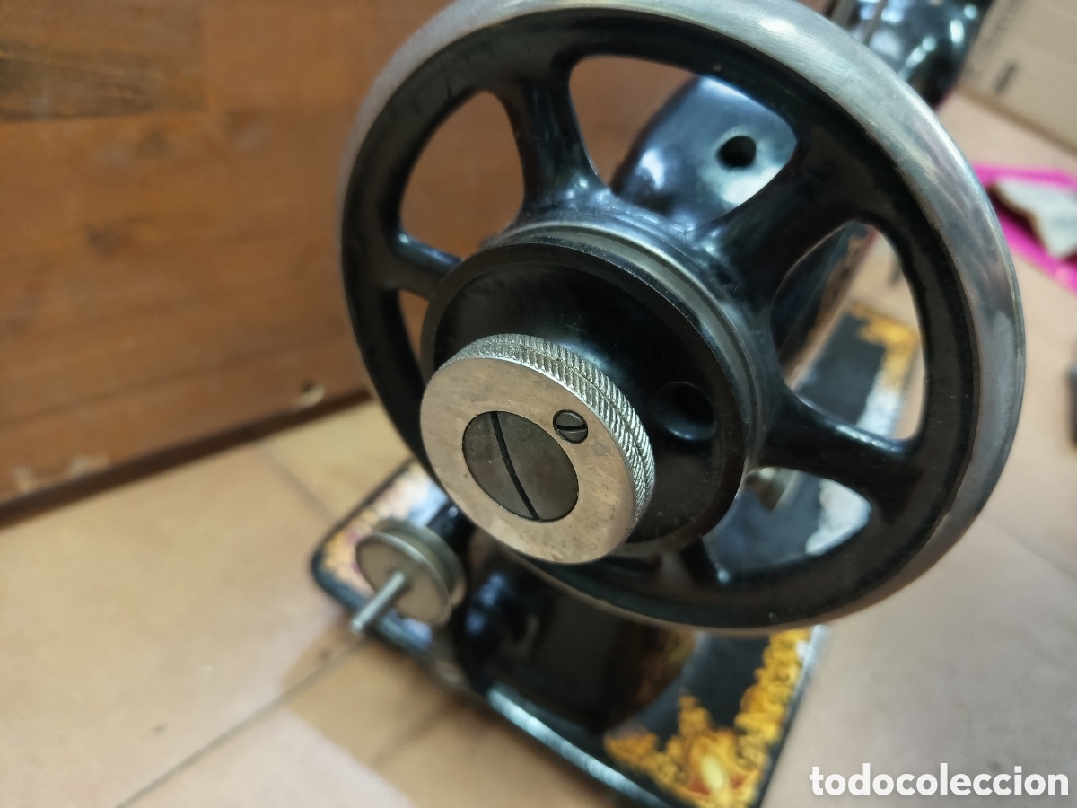 Antig&uuml;edades: Maquina de coser Wertheim R&aacute;pida - Foto 11