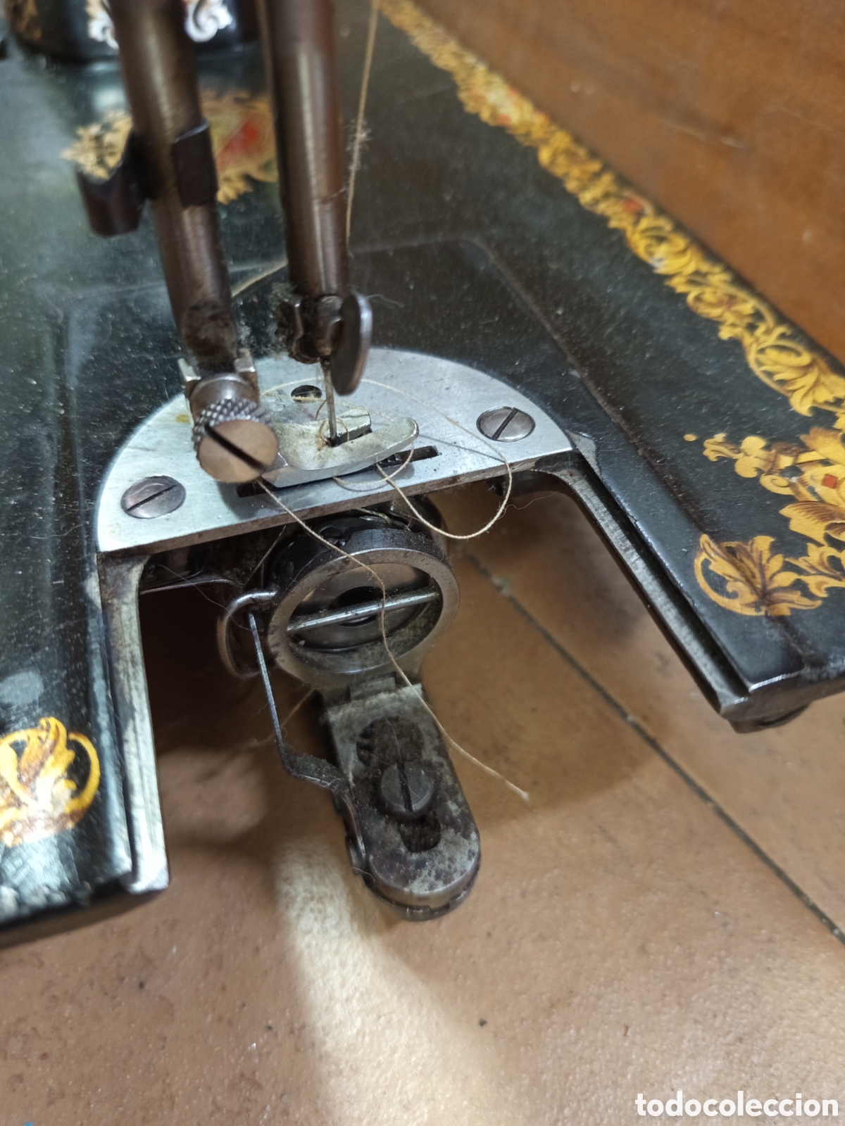 Antig&uuml;edades: Maquina de coser Wertheim R&aacute;pida - Foto 12