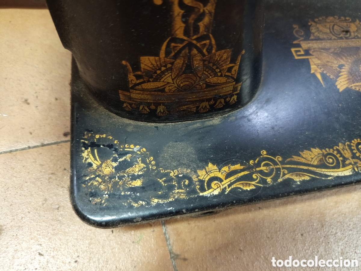 Antig&uuml;edades: Cabeza m&aacute;quina de coser Singer - Foto 7